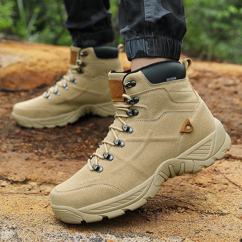 High Top Autumn And Winter Mountaineering Hiking Boots