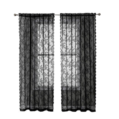 Vintage Lace Half Shade Curtain
