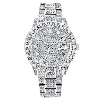 Elegant Pendant Large Dial Wrist Watch for Women