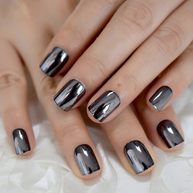 Metallic Removable Nails for women