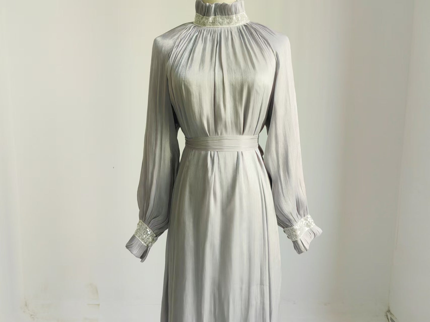 Luxurious & Exquisite Puff Sleeve Abaya (Burkha,kaftans) For Women