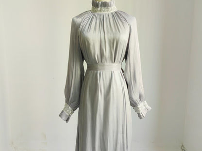 Luxurious & Exquisite Puff Sleeve Abaya (Burkha,kaftans) For Women