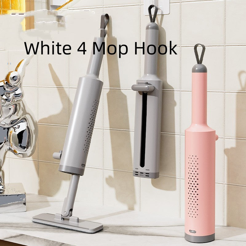 Multipurpose 180° Rotatable Self-Squeeze Mini Mop With Crevice Brush And Flat Squeeze Mop