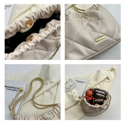 Casual Rhombus Design Handbag For Women