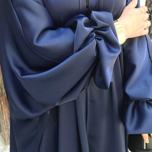 luxurious Puff Sleeve Middle-East  Abaya (Burkha,kaftans) For Women