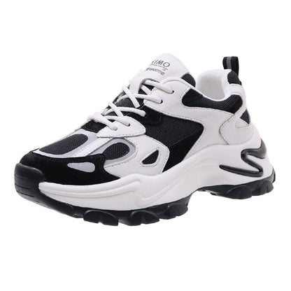Trifle & Retro Color Matching Versatile Sneakers For Women