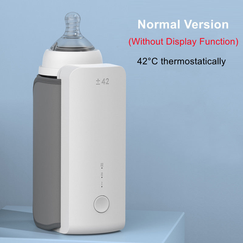 Portable Wireless Baby Milk Warmer And Heating Bag Universal Bottle Insulation Sleeve & Rechargeable