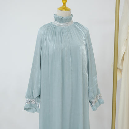 Luxurious & Exquisite Puff Sleeve Abaya (Burkha,kaftans) For Women