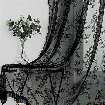 Vintage Lace Half Shade Curtain