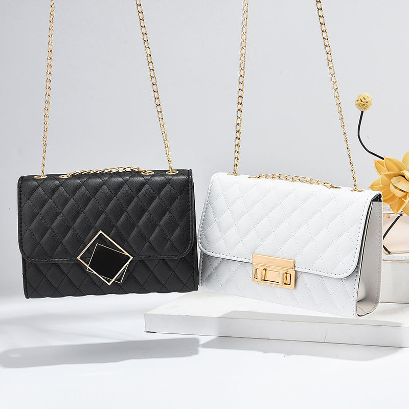 Luxury Vintage Small Square Crossbody Mini Women's Handbag