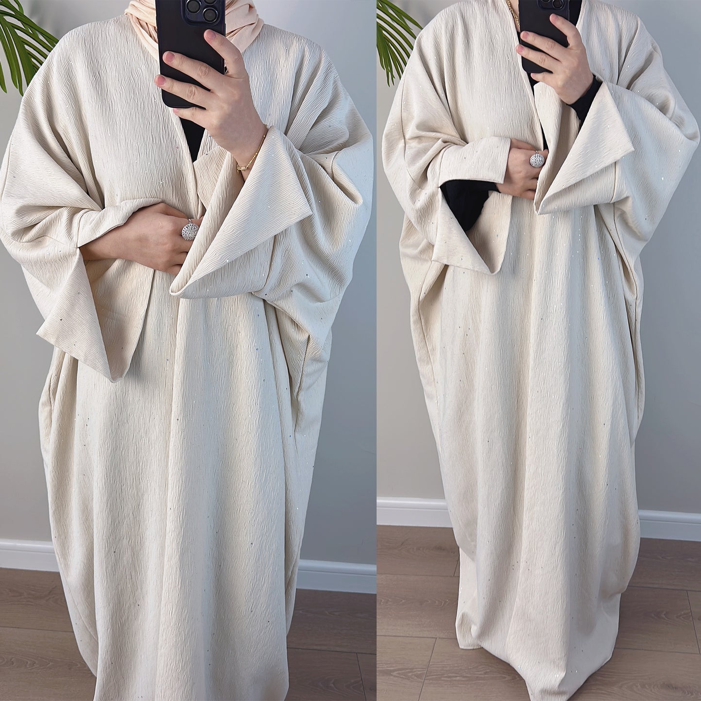 Fancy Elegant Dubai Middle-East Thickening Abaya ( Burkha,Kaftans) For Women