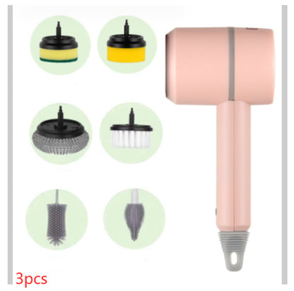 Multi-Functional Electric Cleaning Brush For Dishwashing & Bathroom Cleaning