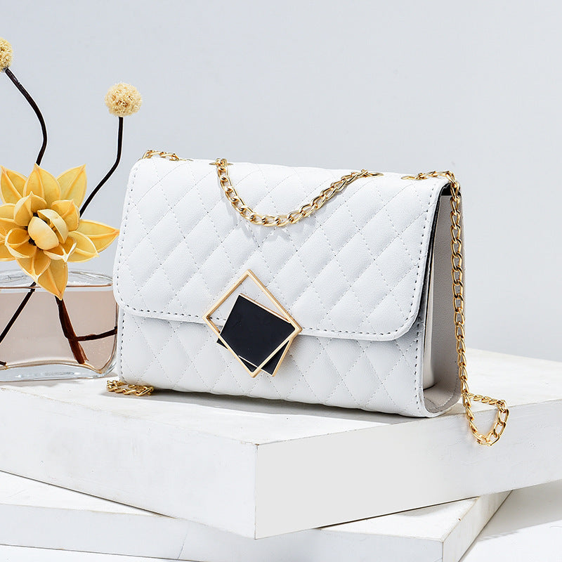 Luxury Vintage Small Square Crossbody Mini Women's Handbag