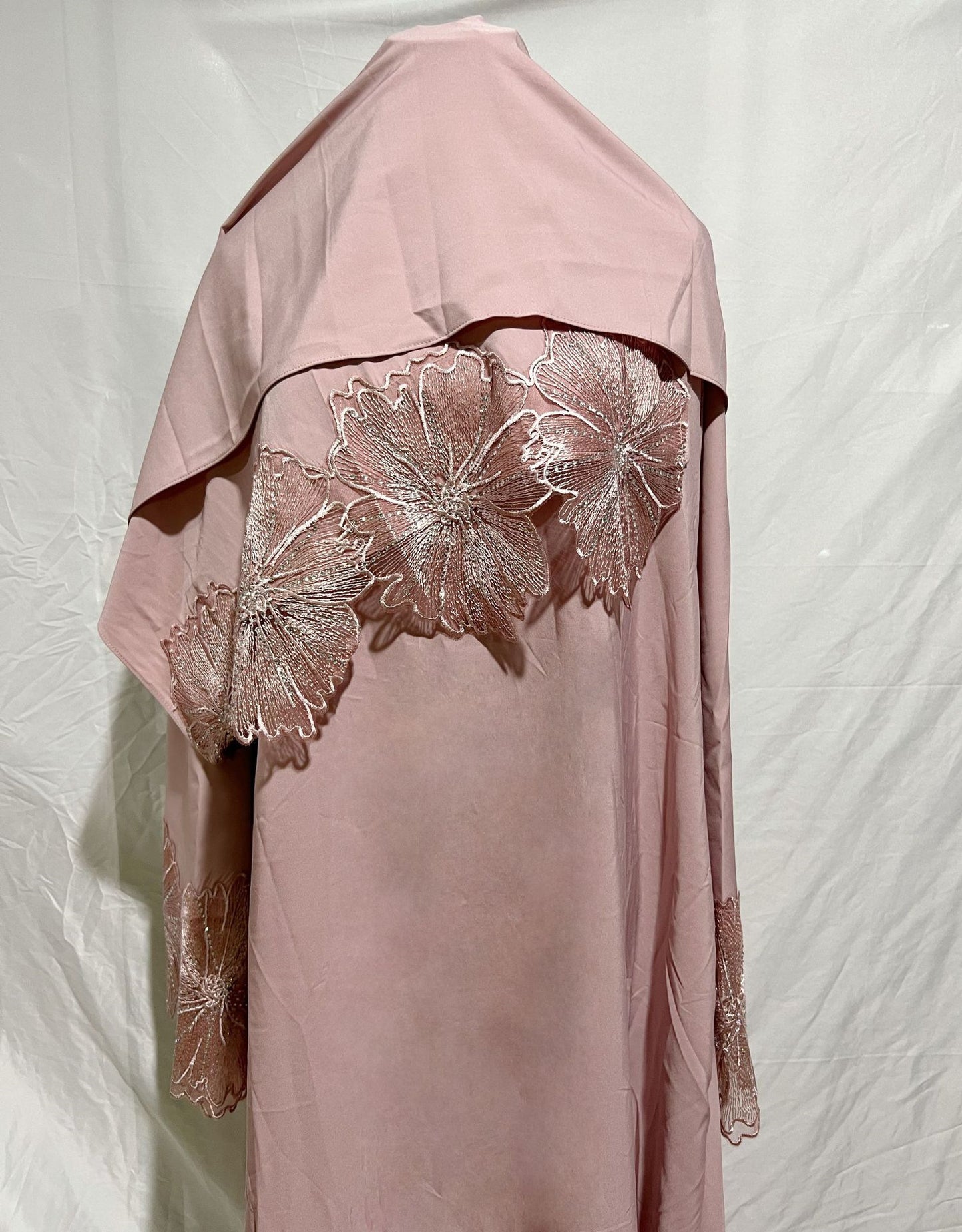 Elegant Indonesian Abaya  (Burkha,kaftan) With Headscarf  For Women