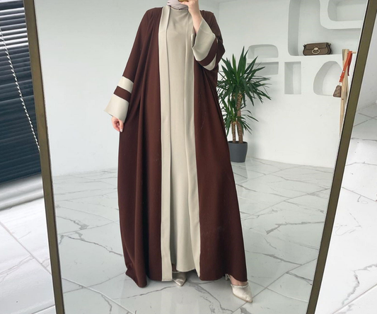 Iranian Long Two-piece Suit Abaya (Burkha,kaftans) For Women
