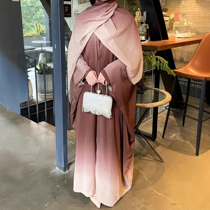 Galaxy & Gradient Design Abaya (Burkha,kaftan) For Women