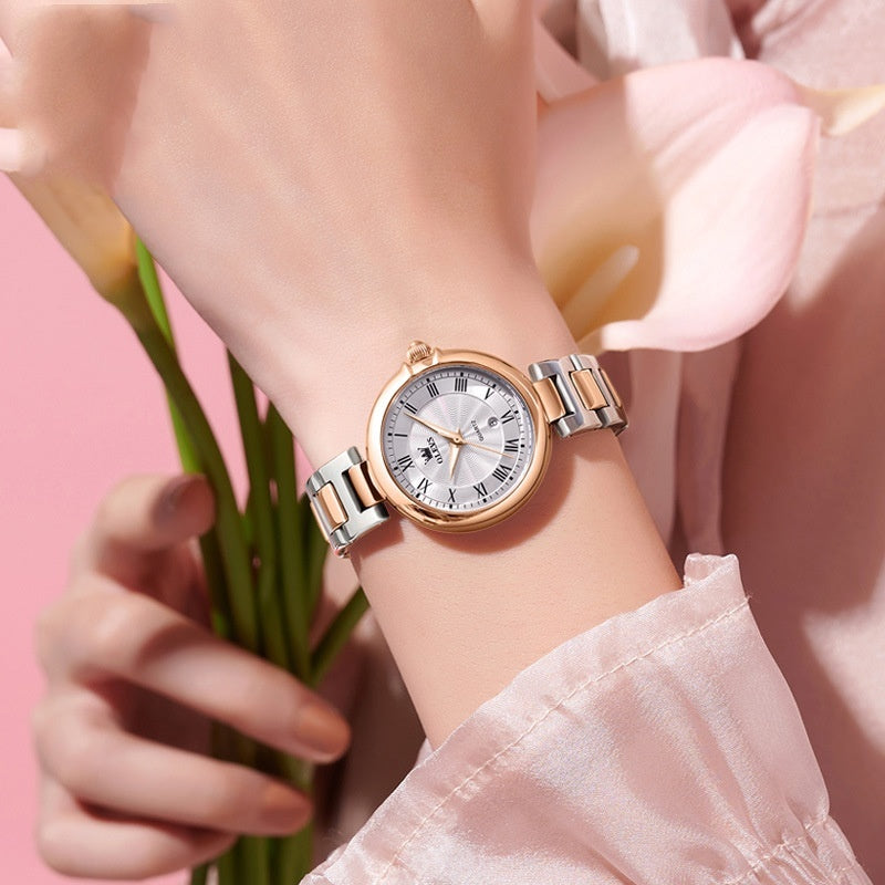 Elegant Quartz Luminous Watch For Women
