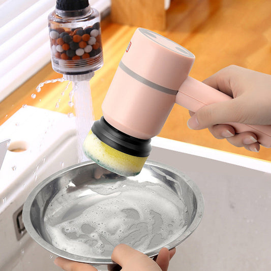 Multi-Functional Electric Cleaning Brush For Dishwashing & Bathroom Cleaning