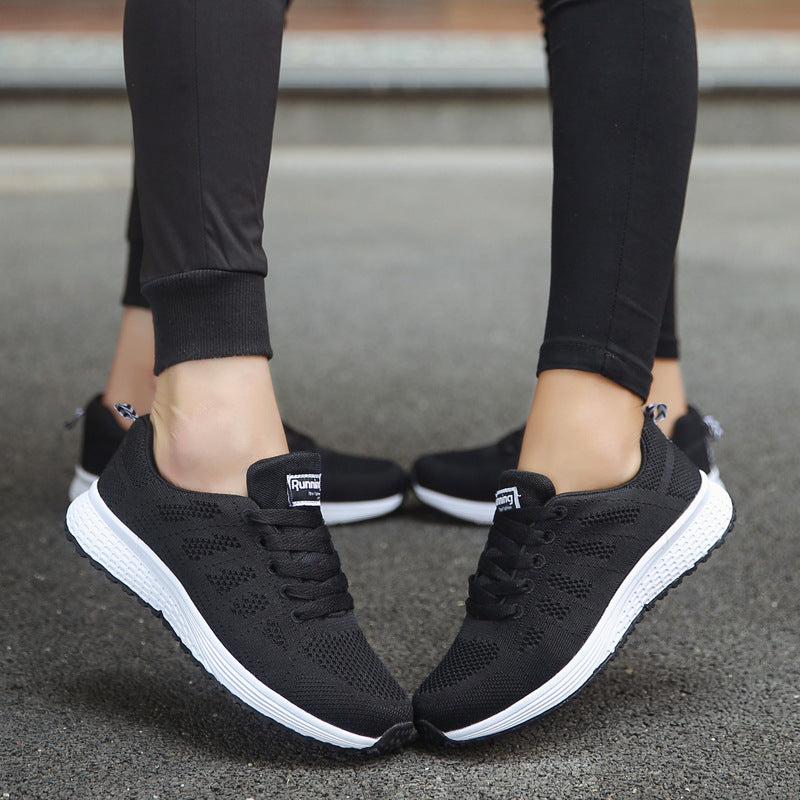 Lace-up Flat Casual Women Sports Sneakers