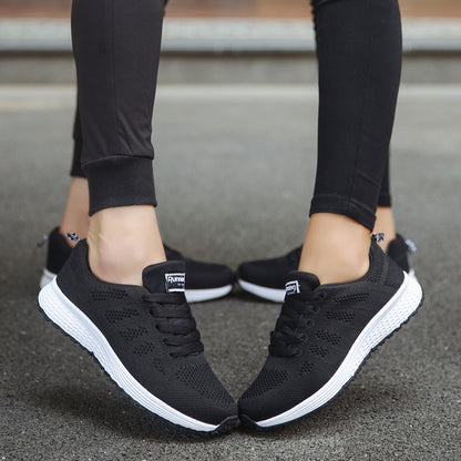 Lace-up Flat Casual Women Sports Sneakers