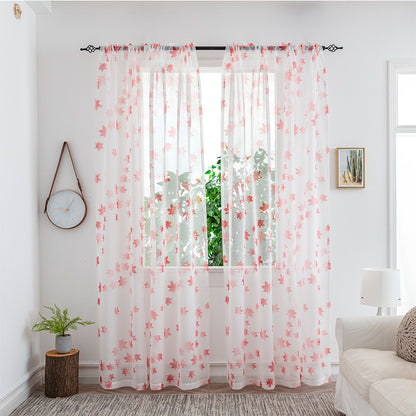 Modern Mesh Bedroom Light Transmission Decorative Curtain