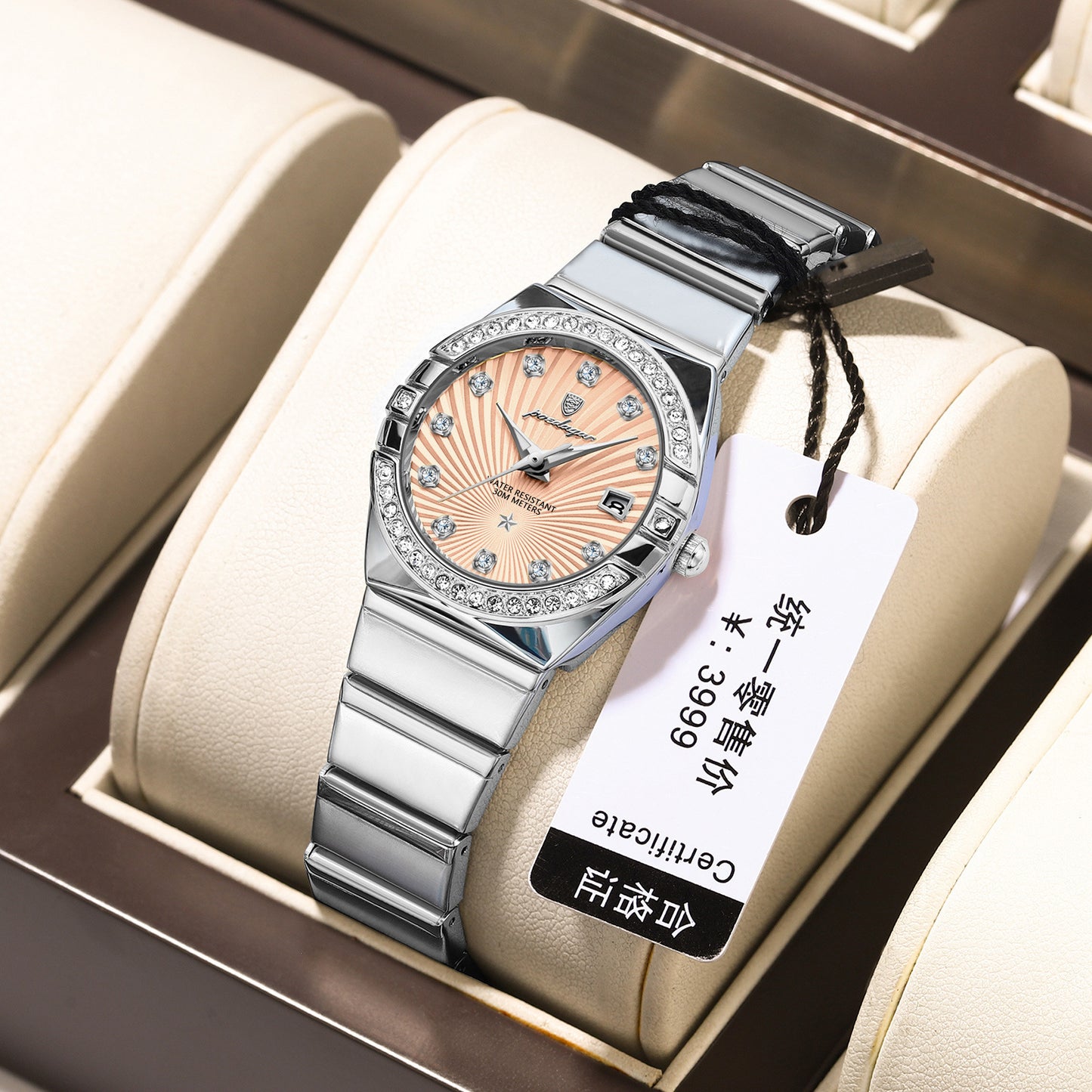 Elegant  Ultra-thin Watch for Women With Luminous