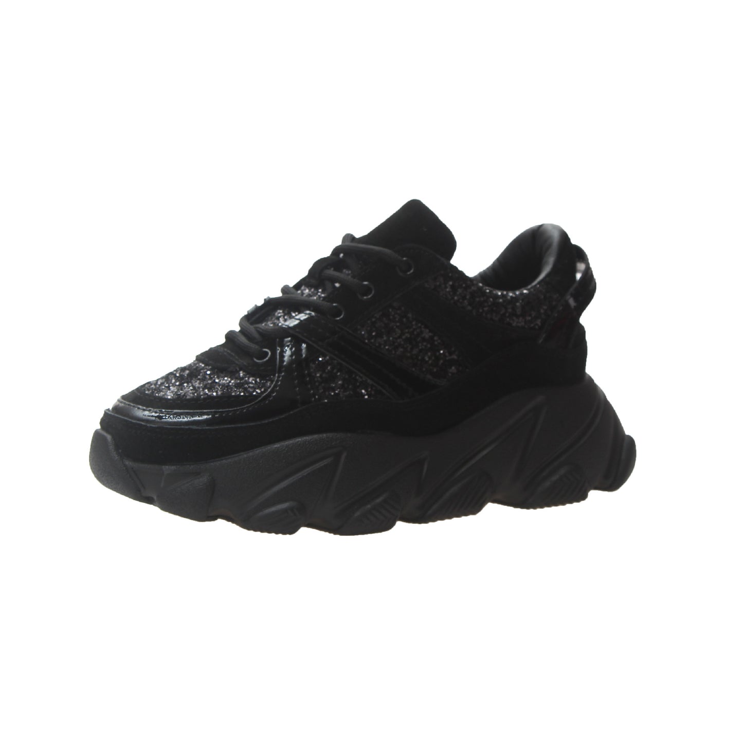 Shiny Rhinestones Trendy Sneakers For Women