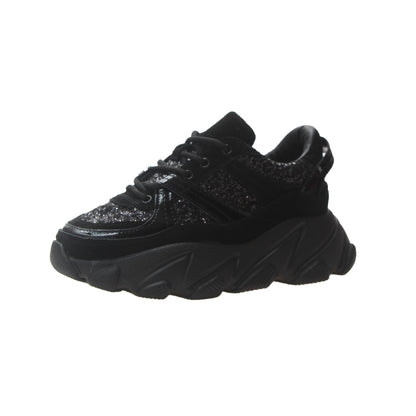 Shiny Rhinestones Trendy Sneakers For Women