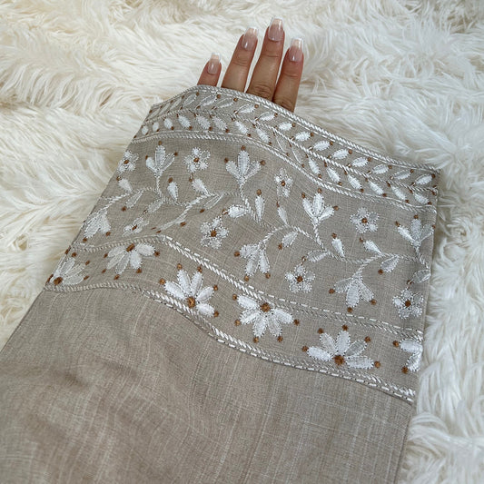 Vintage Middle-East Turkey Embroidered Elegant Abaya (Burkha,kaftans) For Women