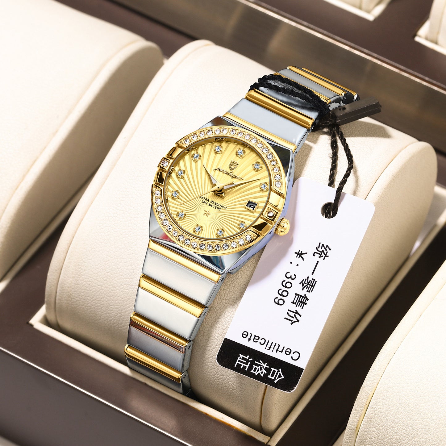 Elegant  Ultra-thin Watch for Women With Luminous