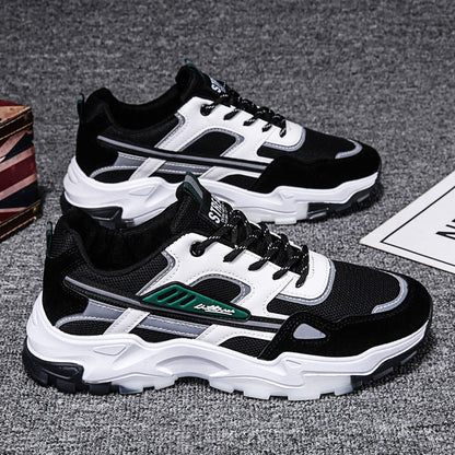 Lace-up Sneakers Men's Outdoor Breathable Casual Lightweight Sneaker's