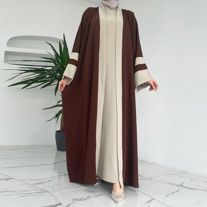 Iranian Long Two-piece Suit Abaya (Burkha,kaftans) For Women