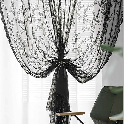 Vintage Lace Half Shade Curtain