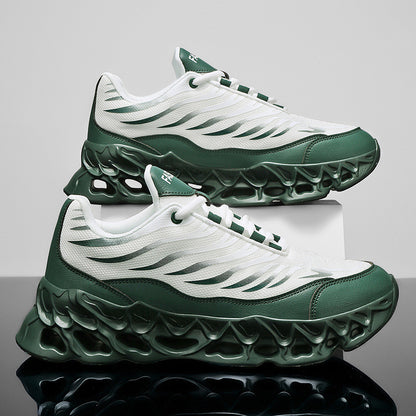 Men's Lace-up Sneakers Thick-soled Outdoor Running Sports Sneaker's