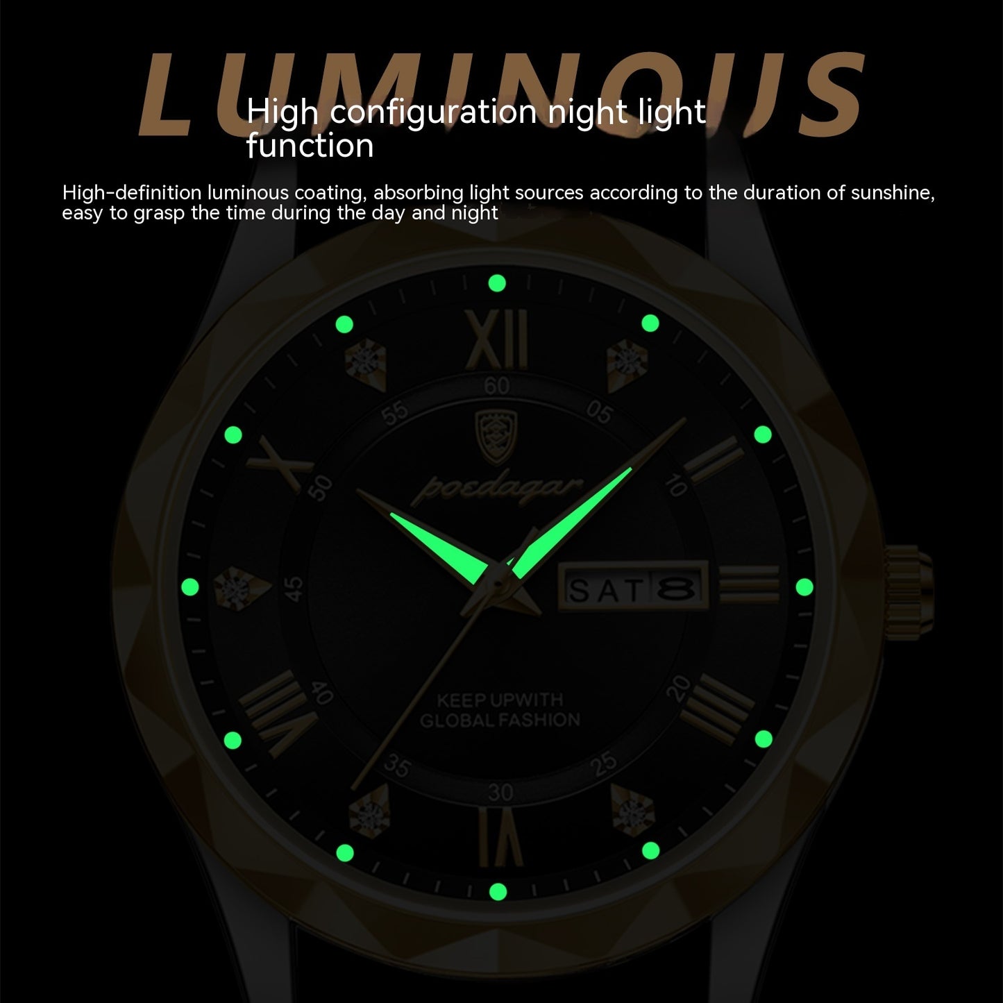 Classic Luxury Men's Quartz Watch