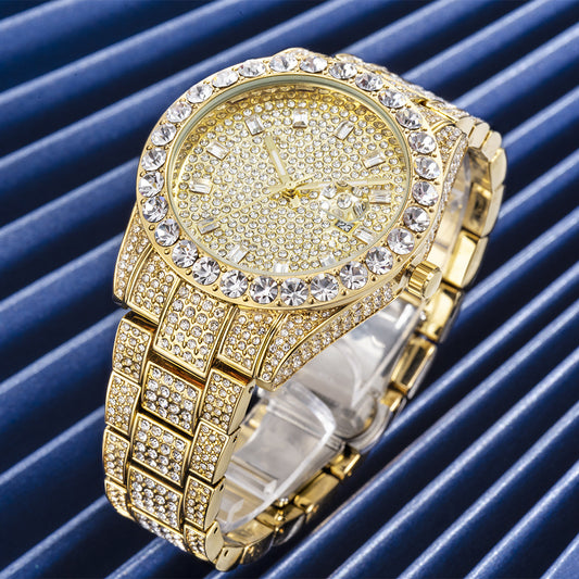Elegant Pendant Large Dial Wrist Watch for Women