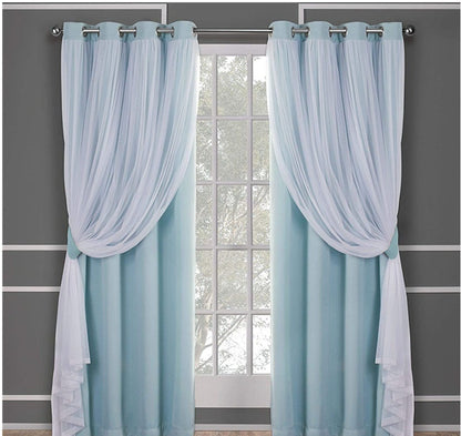 Curtain Lace Double Layer Shading