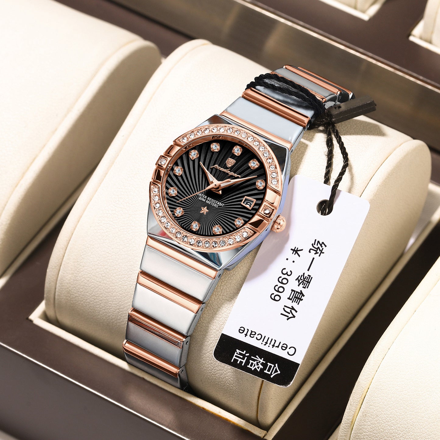 Elegant  Ultra-thin Watch for Women With Luminous