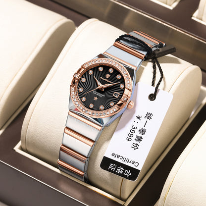 Elegant  Ultra-thin Watch for Women With Luminous