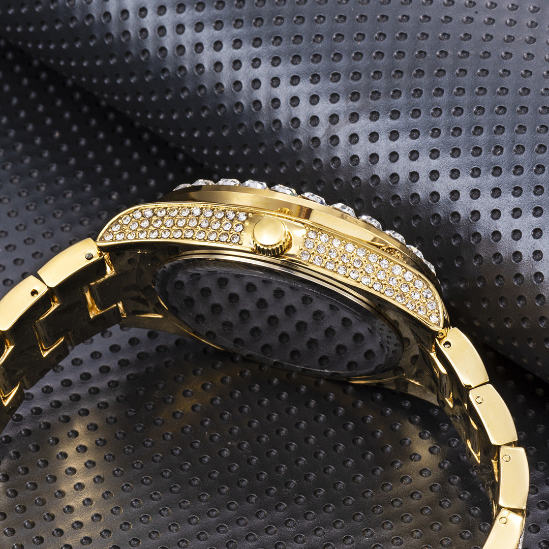 Elegant Pendant Large Dial Wrist Watch for Women