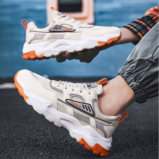 Lace-up Sneakers Men's Outdoor Breathable Casual Lightweight Sneaker's