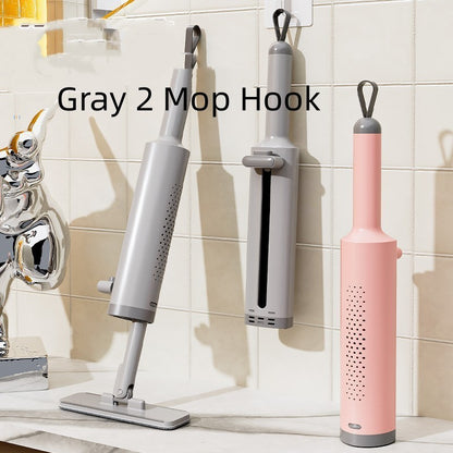 Multipurpose 180° Rotatable Self-Squeeze Mini Mop With Crevice Brush And Flat Squeeze Mop