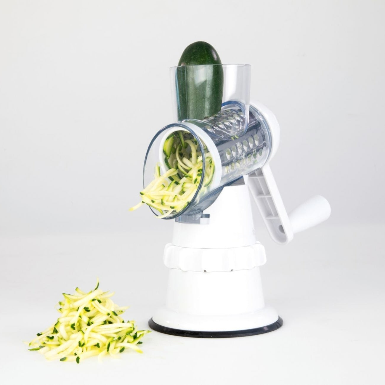 3 In 1 Vegetable Slicer & Grater For With Vacuum Suction Holding