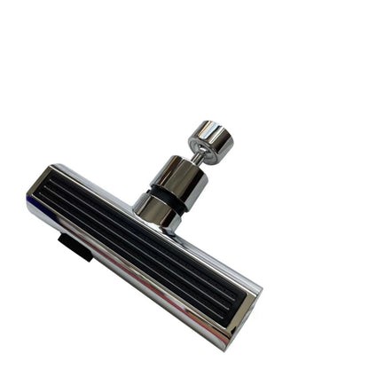 Multi-Functional Stainless-Steel 3-in-1 Faucet Waterfall Outlet Splash Proof Universal Rotating Bubbler Water Nozzle Extension