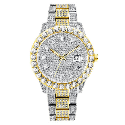 Elegant Pendant Large Dial Wrist Watch for Women