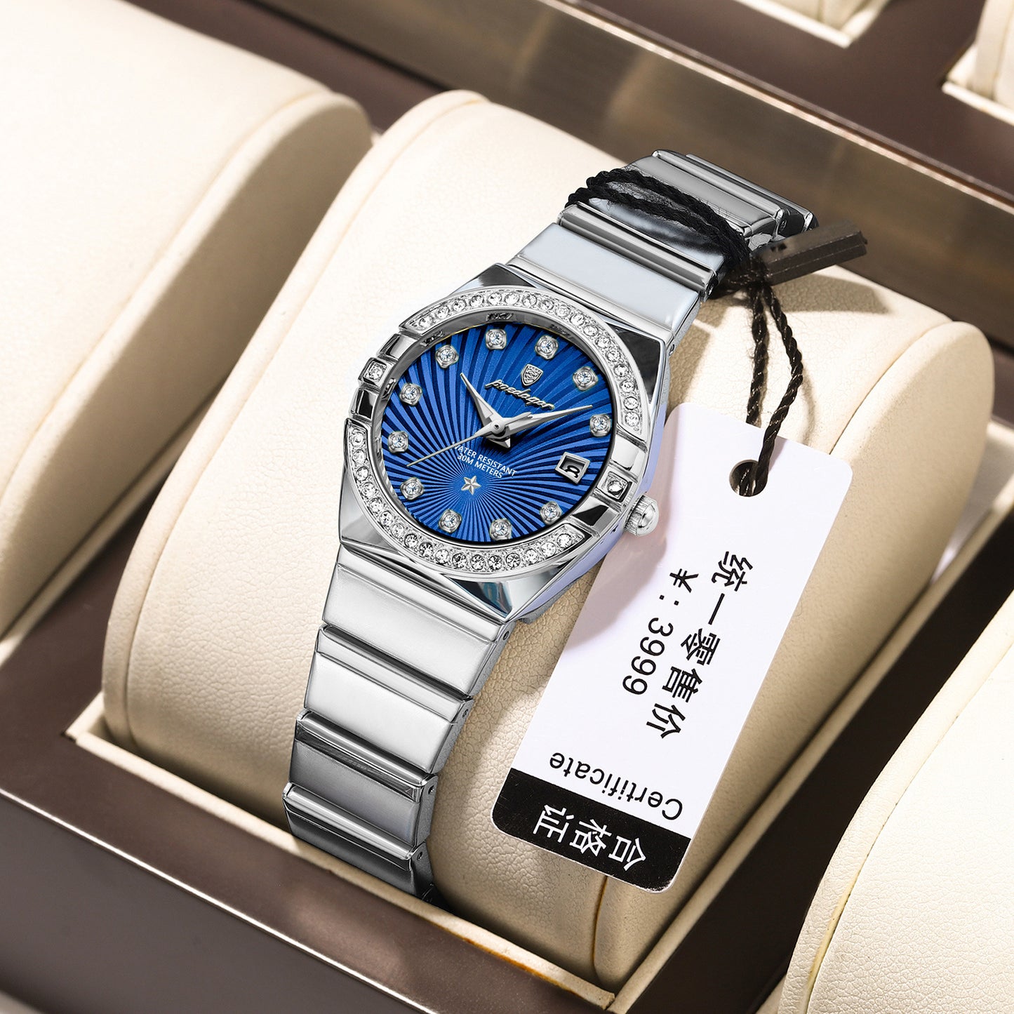 Elegant  Ultra-thin Watch for Women With Luminous