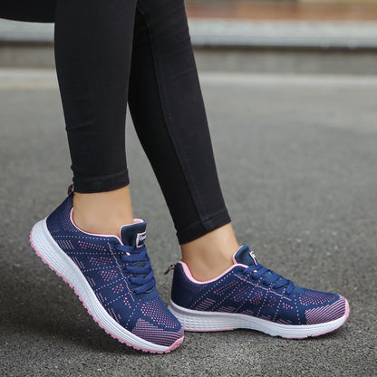 Lace-up Flat Casual Women Sports Sneakers