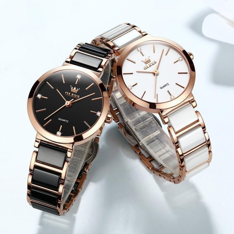Zirconium Women's Quartz Niche High-end Watch