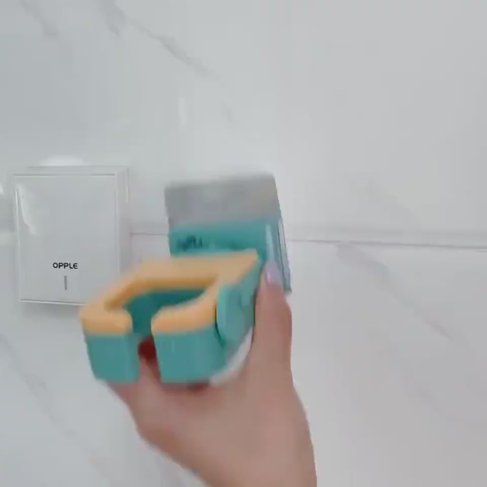 Hair Dryer Rack Toilet Wall-mounted Punch-free Wou
