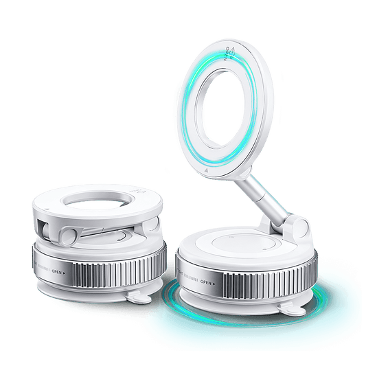 O'Ring Vacuum Magnetic Phone Holder  with 360° Rotation